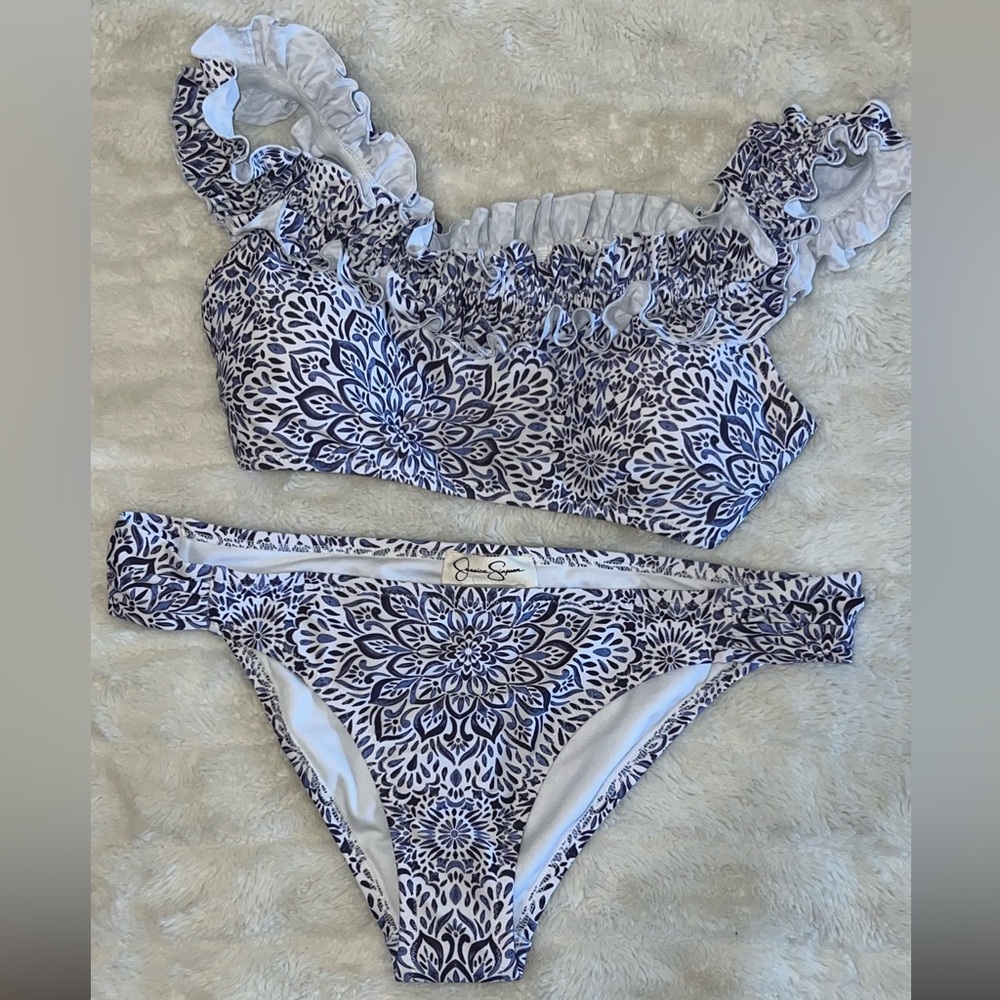 Jessica Simpson Nile Multi Bikini Set
